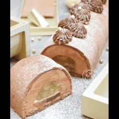 Moule Silicone Insert Bûche 25 cm Scrapcooking