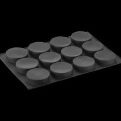 Moule Silicone Insert Rond Disco Ø 12 cm x H 3 cm (x12) Pavoflex