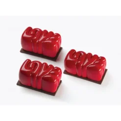Moule Silicone Lovely 8 x 4,3 cm x H 3,6 cm (x15) Pavoflex