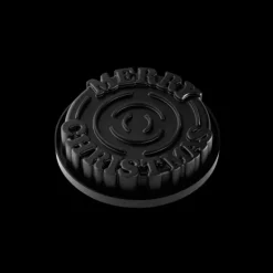 Moule Silicone Merry Christmas 19 x H 4,5 cm Pavocake