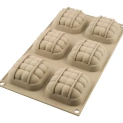 Moule Silicone Mini Eleganza 7x7 cm Silikomart 3D Design