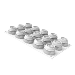 Moule Silicone Mini Givré Ø 4 x H 3 cm (x15) Silikomart