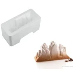 Moule Silicone Montagne Tre Cime 650 ml Silikomart Professional
