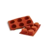 Moule Silicone Muffins 6,8 cm x H 3,8 cm (x6) Silikomart