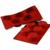 Moule Silicone Muffins 8,1 cm x H 3,2 cm (x5) Silikomart