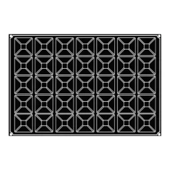 Moule Silicone Pyramide 7 cm x H 4,5 cm (x35) Pavoflex