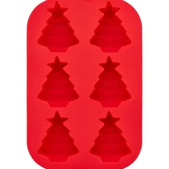 Moule Silicone Sapin de Noël 6 Empreintes Wilton