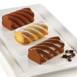 Moule Silicone Swing 8 x 4,5 x H 3,5 cm Silikomart 3D Design