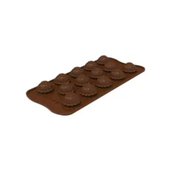 Moule Silicone Winter Ball Ø 2,7 x H 2,5 cm Easy Choc (x14) Silikomart