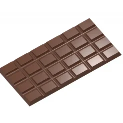 Moule Tablette Chocolat 15,6 x 7,7 cm (x3) Chocolate World