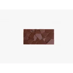Moule Tablette Chocolat Crush 15,5 x 7,7 cm x H 1 cm (x3) Pavoni