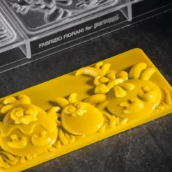 Moule Tablette Chocolat Pâques 15,4 x 7,2 cm (x3) Pavoni