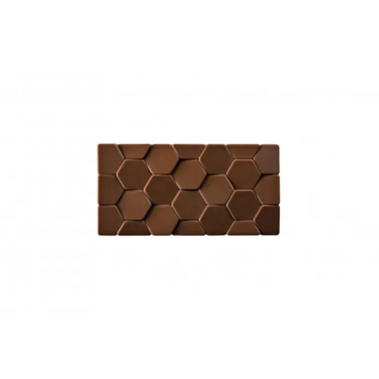 Moule Tablette Chocolat Pavé 15,5 x 7,8 cm x H 1 cm (x3) Pavoni