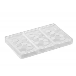 Moule Tablette Chocolat Pavé 15,5 x 7,8 cm x H 1 cm (x3) Pavoni