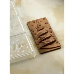 Moule Tablette Chocolat Sapin de Noël Nuit Etoilé 15,4 x 7,7 cm Pavoni