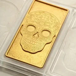 Moule Tablette Chocolat Tête de Mort 15,4 x 7,7 cm Pavoni