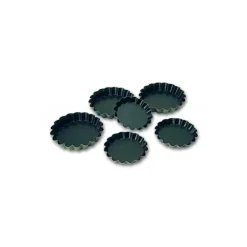 Moule Tartelette Cannelée Exopan Ø8.5cm H.1.3cm (x12)