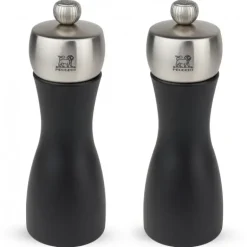 Moulin à Sel Fidji 15 cm Noir-Inox Peugeot