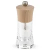 Moulin à Sel Oléron 14 cm Transparent-Bois Naturel Peugeot