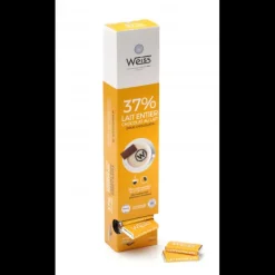 Napolitain Chocolat au Lait Entier 37% 180 g Weiss