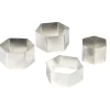Nonnette Hexagonale Inox Ø 7,5 cm H4,5 cm