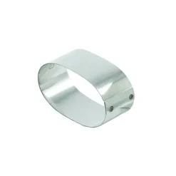 Nonnette Ovale Inox 7 cm x H 3 cm