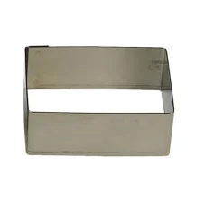 Nonnette Rectangle Inox 6 x 3 cm x H 3 cm Gobel
