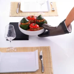 Orka Plus Noir Gant Silicone et textile Mastrad