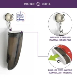 Orka Plus Vert Gant Silicone et textile Mastrad