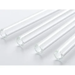 Paille Réutilisable en Verre Noël 20cm droite x6 HALM