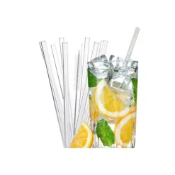 Pailles en Verre Réutilisables (x10) Alla France