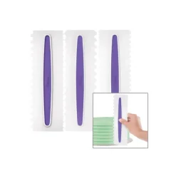 Peigne pour Glaçage 22.8x7.6 cm (x3) Wilton