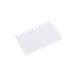 Peigne Rectangulaire en Plastique pour Décoration