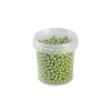 Perles en Sucre Vert Métallisé Ø 4 mm 120 g Pavoni