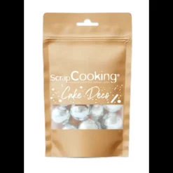 Perles XXL Argentées Croustillantes 55 g Scrapcooking