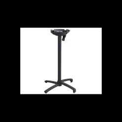 Pied de Mange-Debout en Aluminium Noir X-One Grosfillex