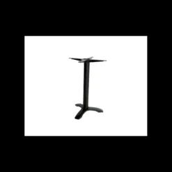 Pied de Table Base 3 Branches en Métal Noir Athena Lyrose