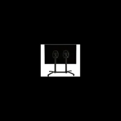 Pied de Table Double en Aluminium Noir X-One Grosfillex