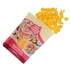 Pistoles Deco Melts Jaune 250 g Funcakes