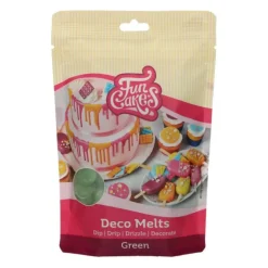 Pistoles Deco Melts Vert 250g FunCakes