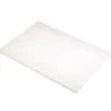 Planche à Découper 30x20 cm H 2cm Polyéthylène Blanc