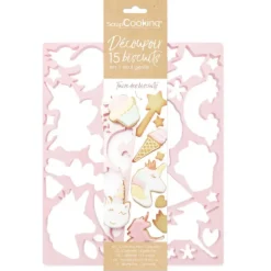 Plaque Multi-découpoirs Licorne ScrapCooking