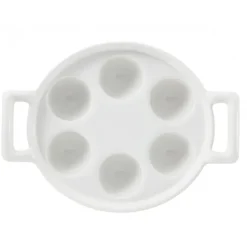 Plat à Escargots Noir 6 trous Belle Cuisine Revol