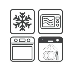 Plat à Four Carré en Céramique Appolia 18 cm Rouge Peugeot