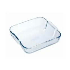 Plat à Four en Verre Carré 25 x 21 cm 2 L Classic Pyrex