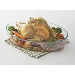 Plat à Four en Verre Ovale 25 x 17 cm 1,6 L Classic Pyrex