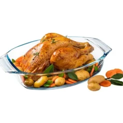 Plat à Four en Verre Ovale 30 x 21 cm 2 L Irrésistible Pyrex