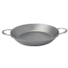 Plat à paella à 2 anses inox 32 cm Minéral B Element de Buyer