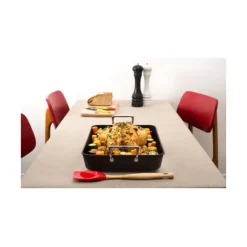 Plat à rôtir anti-adhérent 35x27 cm Les Forgées Le Creuset