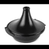 Plat à Tajine en Aluminium Revêtement Céramique 30 cm Noir Satin Peugeot